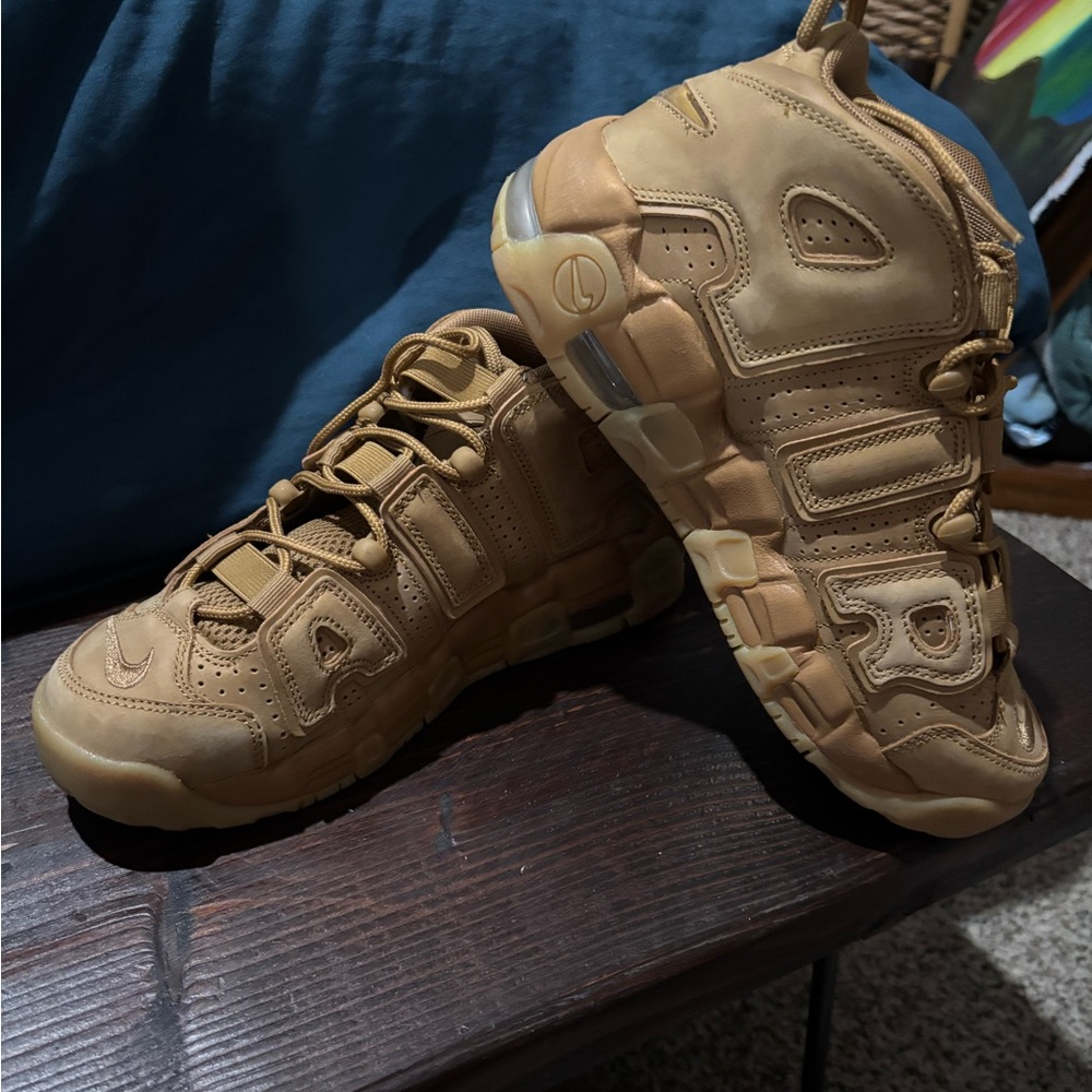 Nike Air More Uptempo Flax(GS)
